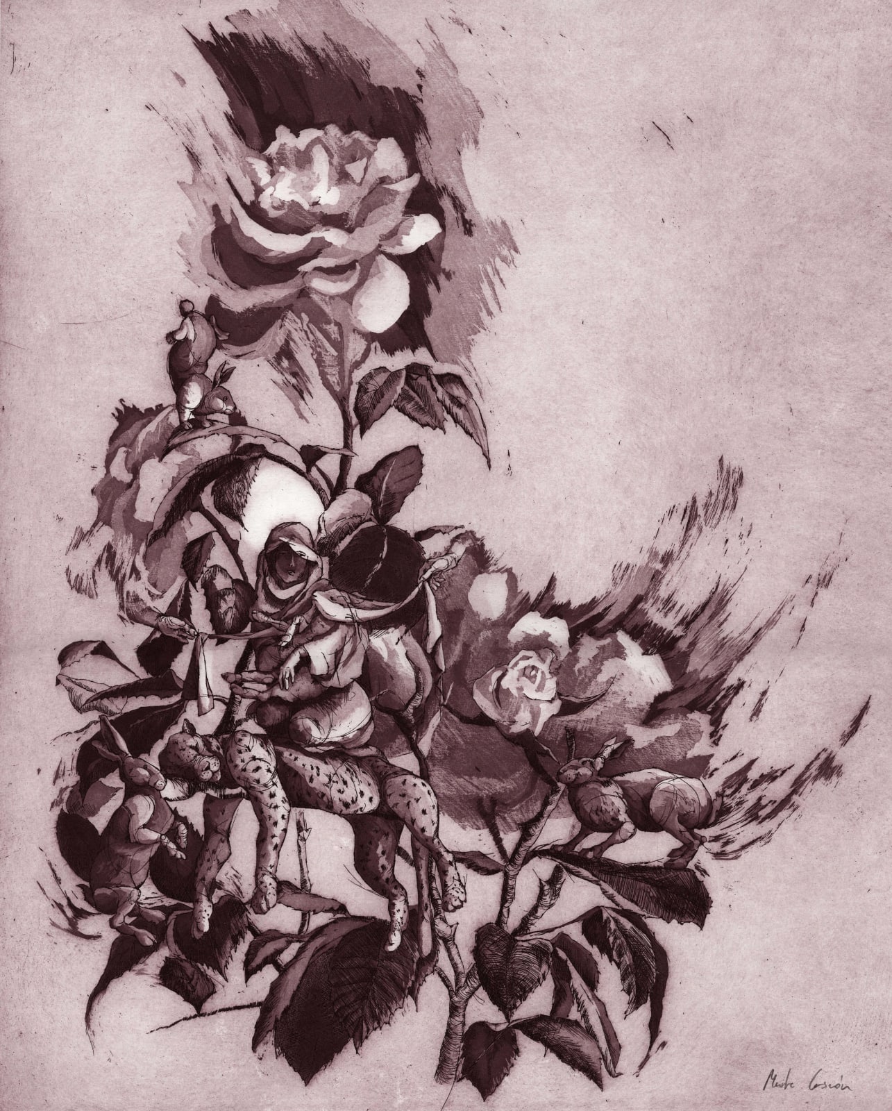 Maite Cascon, Rosa Mystica I, 2022