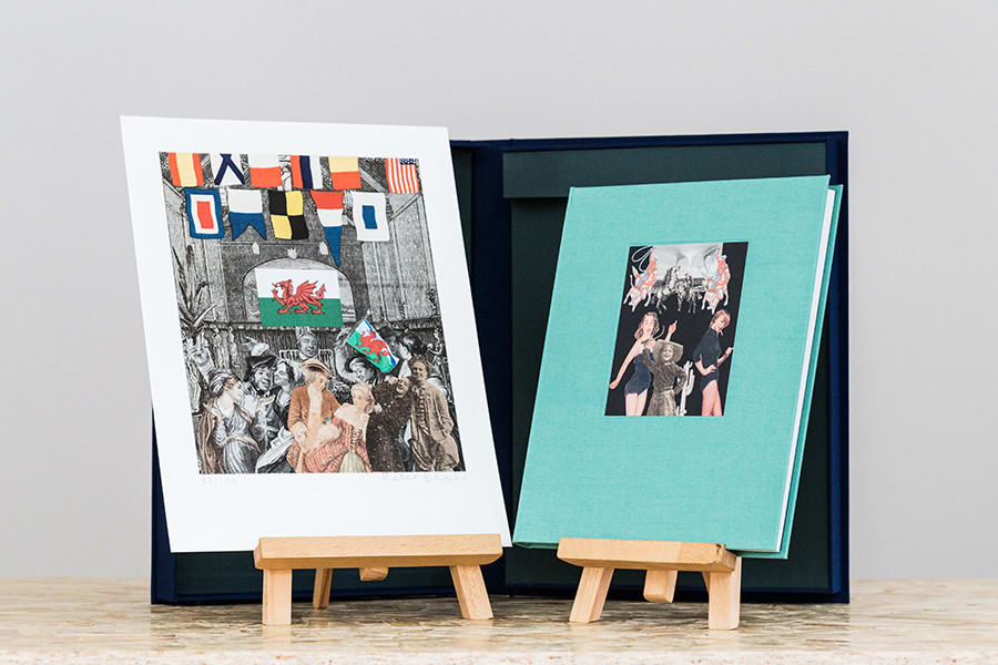 Peter Blake, Peter Blake’s original ink-jet print ‘The Sailor’s Arms’ accompanying the artist’s book ‘Under Milk Wood’', 2013