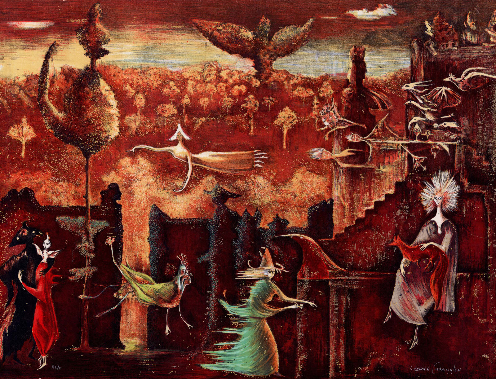 Leonora Carrington, Nine, Nine, Nine, 2011