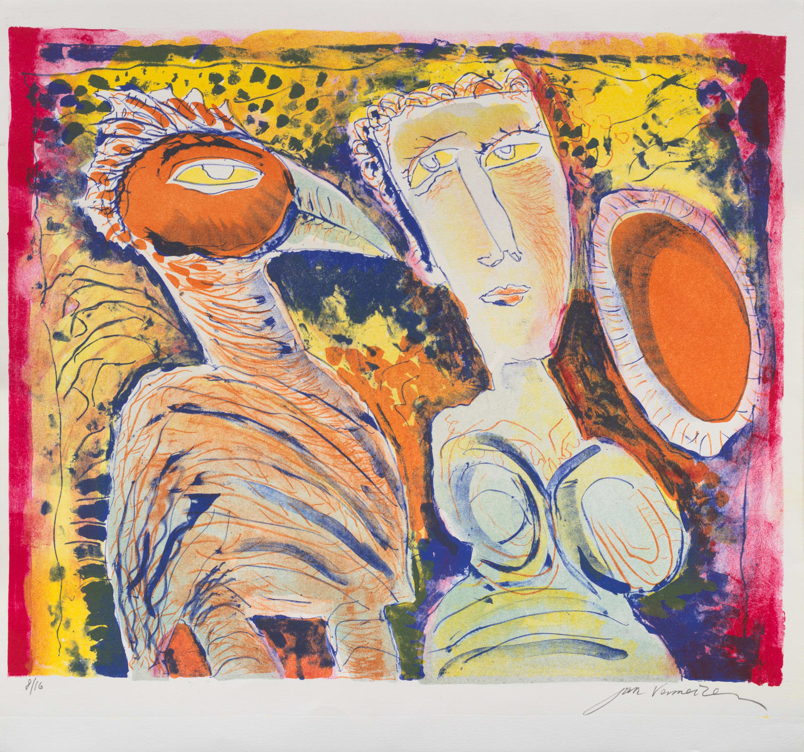 Jan Vermeiren, Femme au Perroquet, 2018