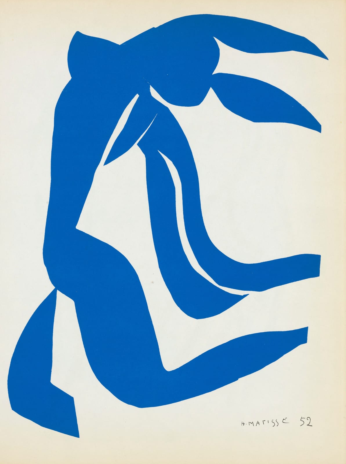 Henri Matisse , Nu Bleu XI , 1954