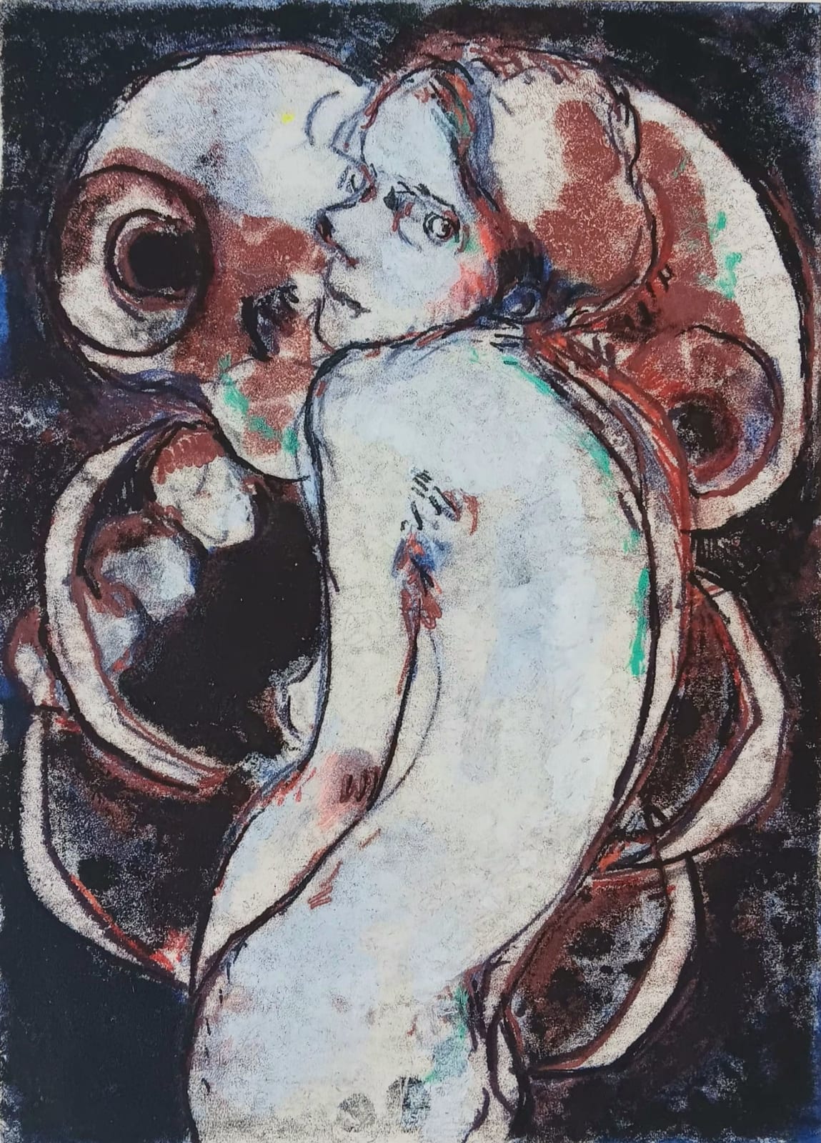 Kate McCrickard, Death and the Maiden, 2024