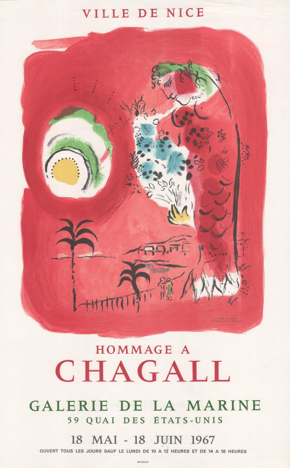 Marc Chagall, Hommage a Chagall, Paris, 1967