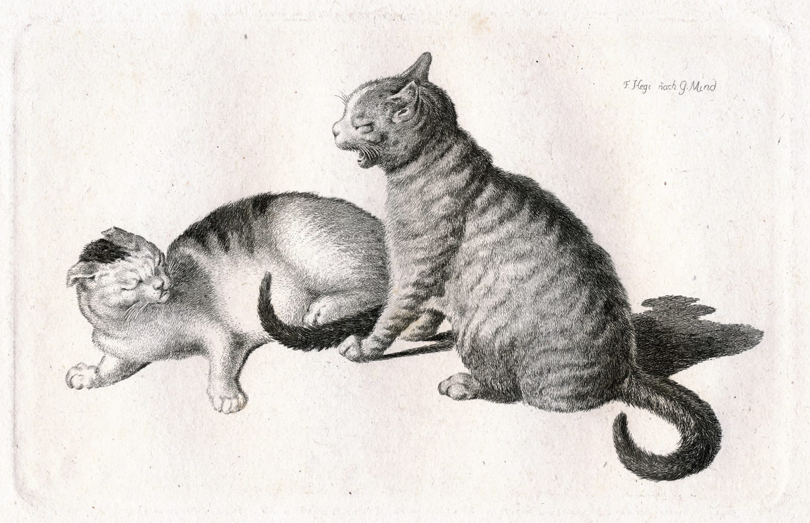 Franz Hegi, An Argument, C1810-1820