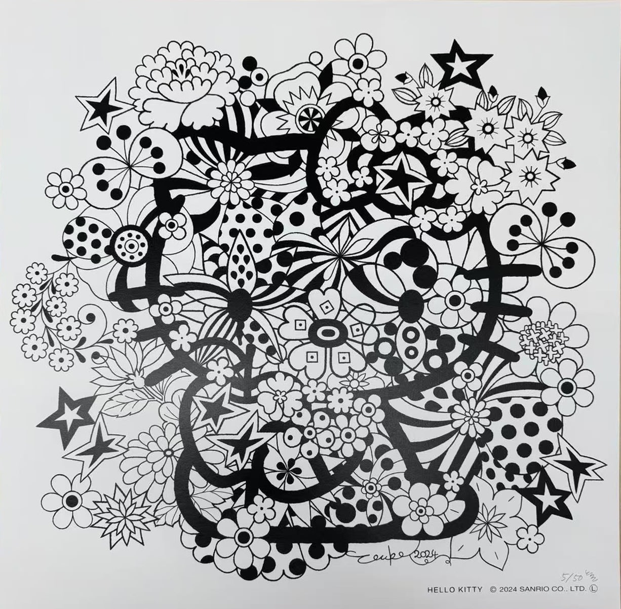 Touko Okamura, LOVE&PEACE HELLO KITTY, 2024