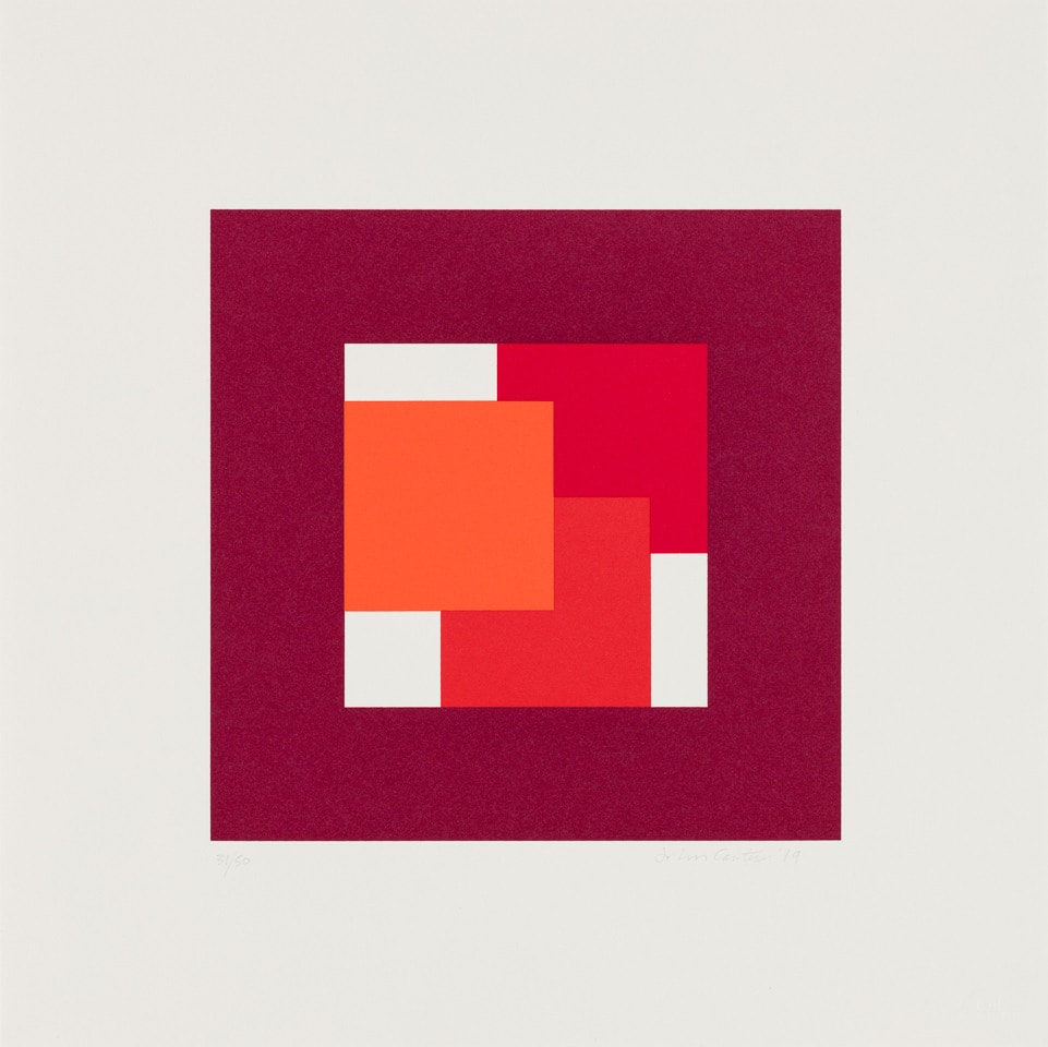 John Carter RA, Thirds I, 2019