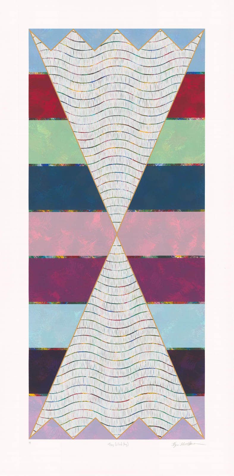 Dyani White Hawk, They Gifted (Day), 2024