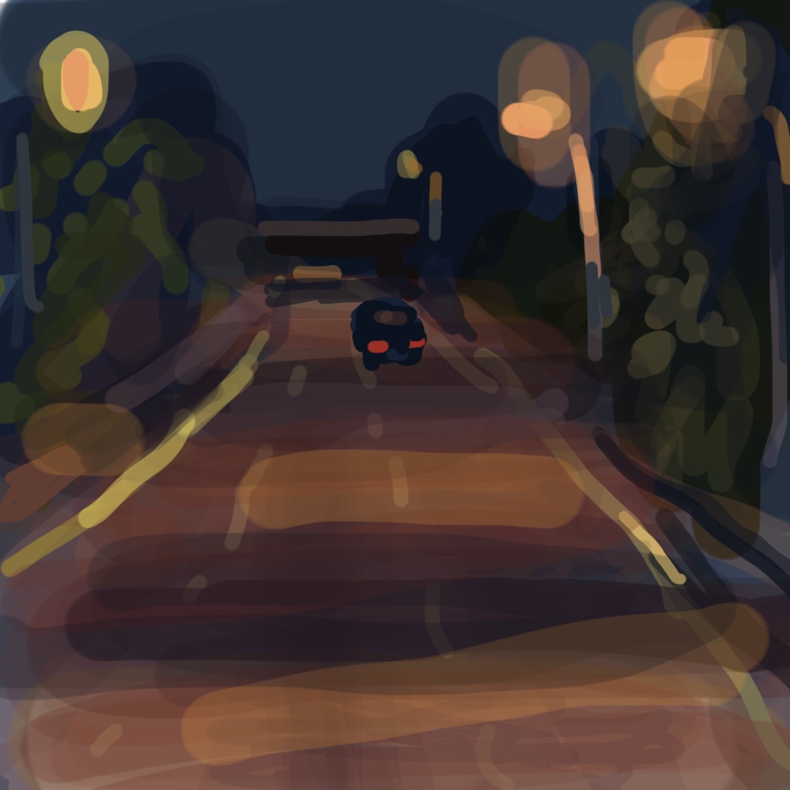 Hilary Doyle, Driving I, 2022