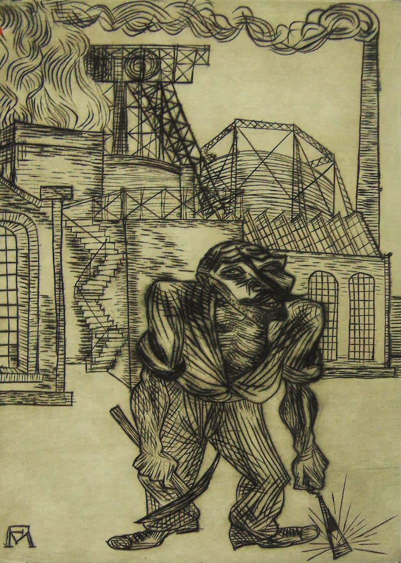 CONRAD FELIXMÜLLER, The Old Collier, 1921