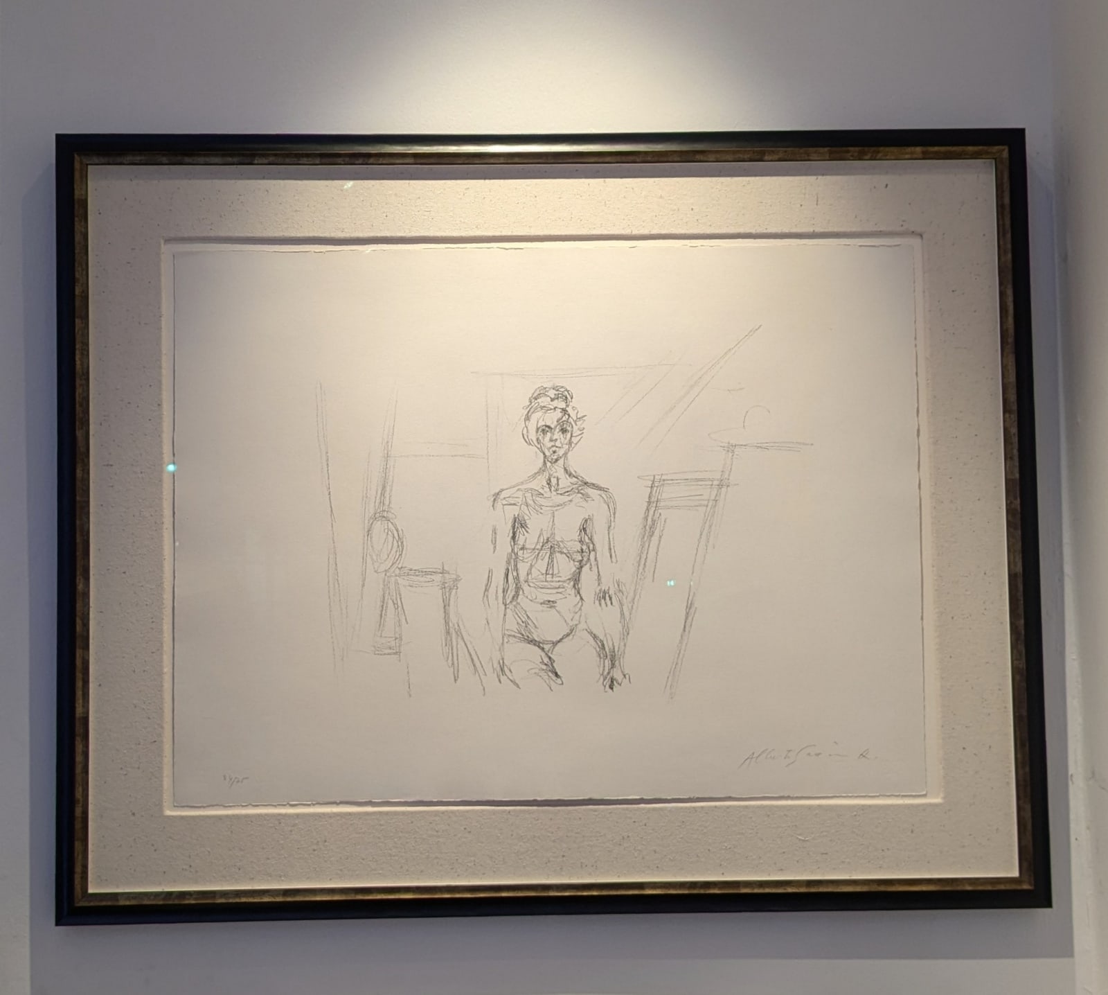 Alberto Giacometti, Nu Assis, 1961