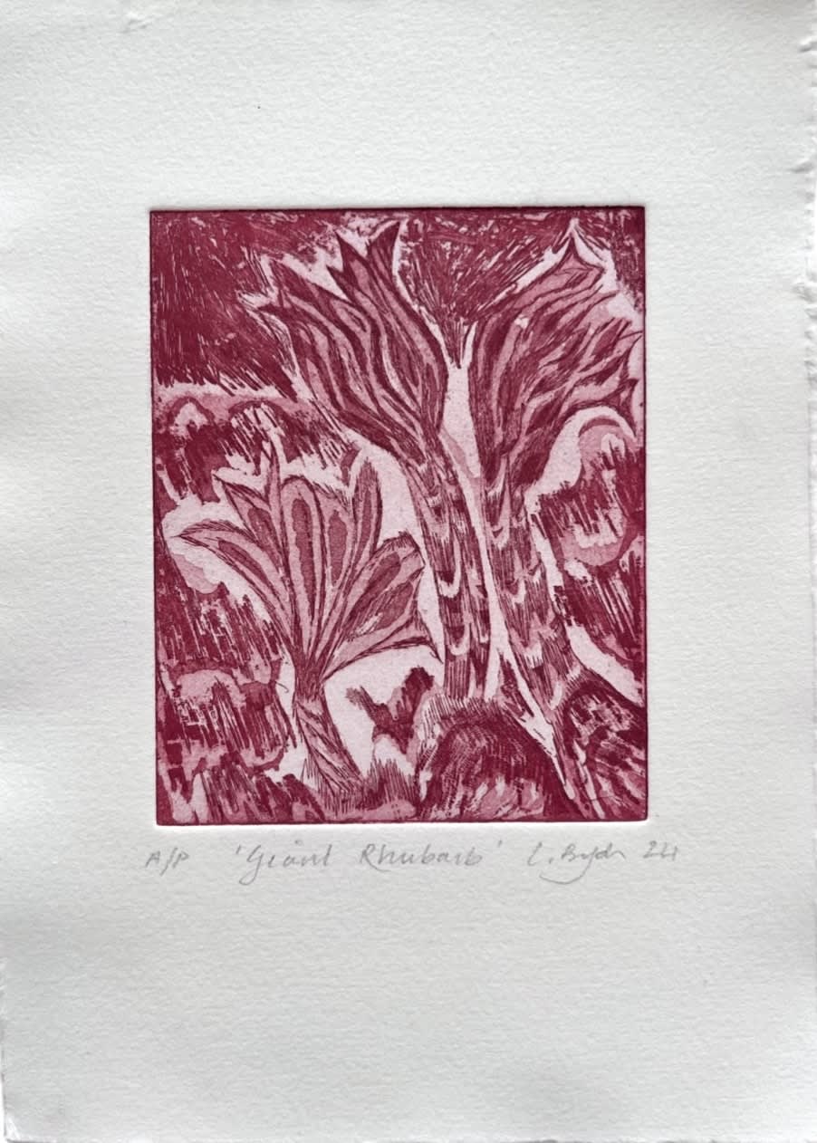 Lauren Bryden, Giant Rhubarb, 2024