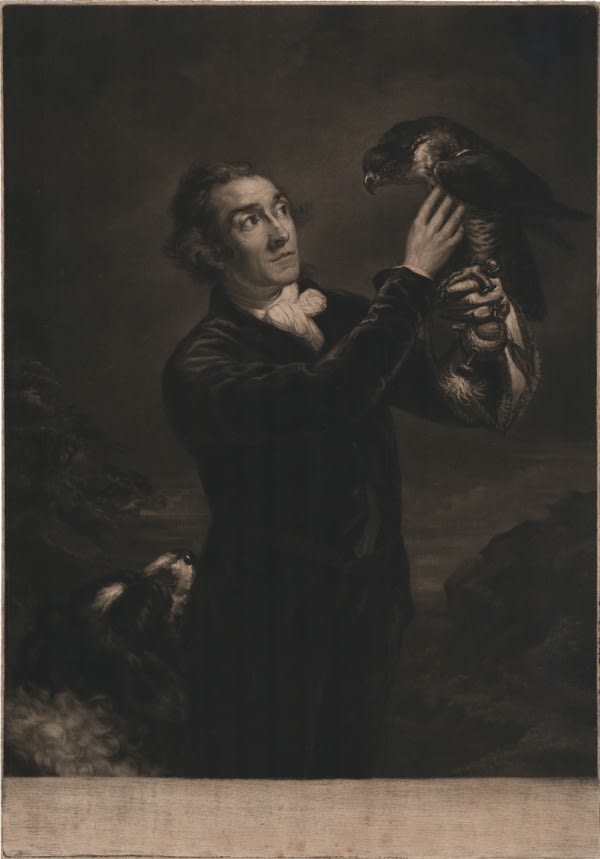 Samuel William Reynolds after James Northcote, [The Falconer (Portrait of Samuel Northcote, Jun.)], [1797]