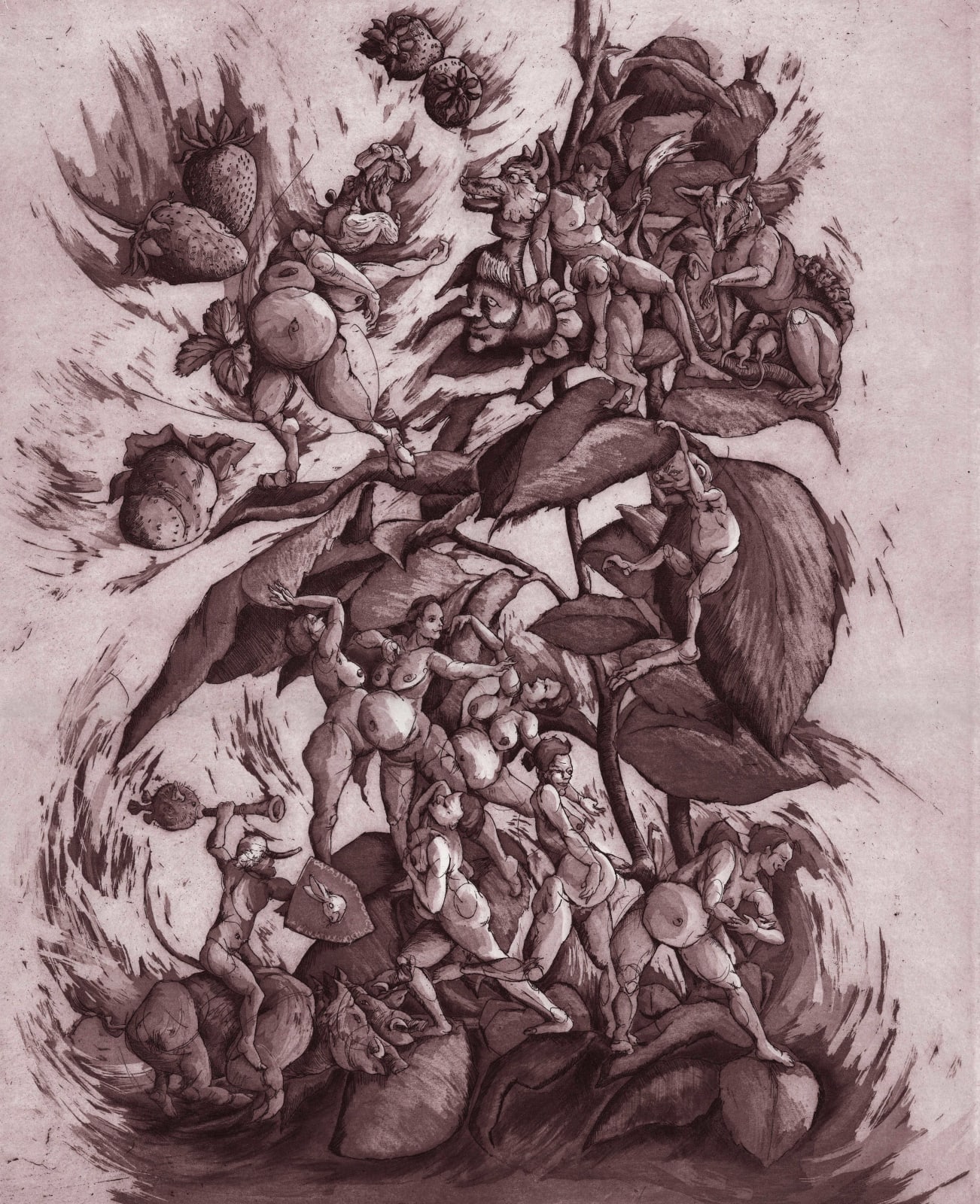 Maite Cascon, Rosa Mystica III, 2023