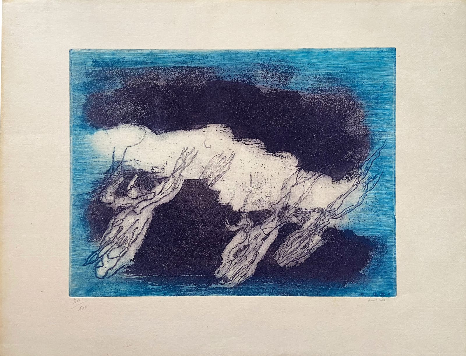 Jean Fautrier, Orage Violet (Purple Thunderstorm), 1937