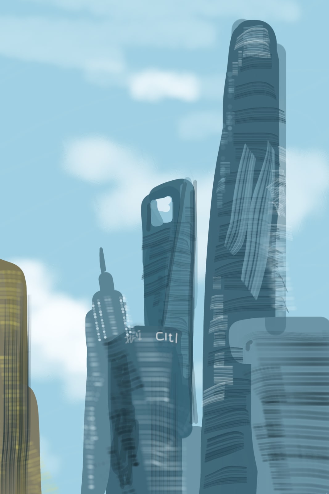 Hilary Doyle, Shanghai Buildings Infinity, 2022