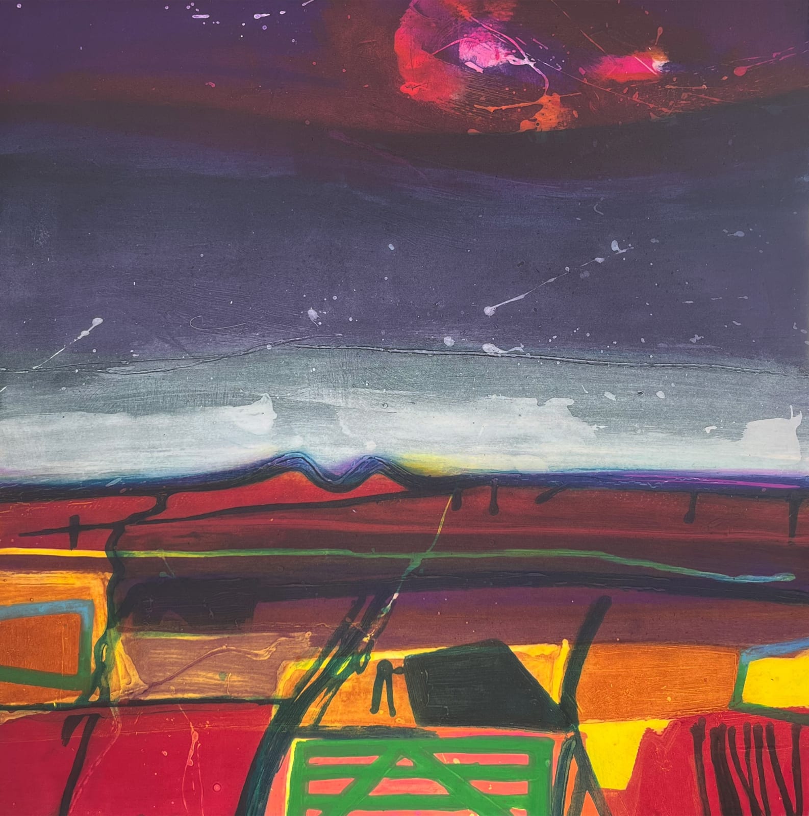 Barbara Rae, Moor Gate, 2023