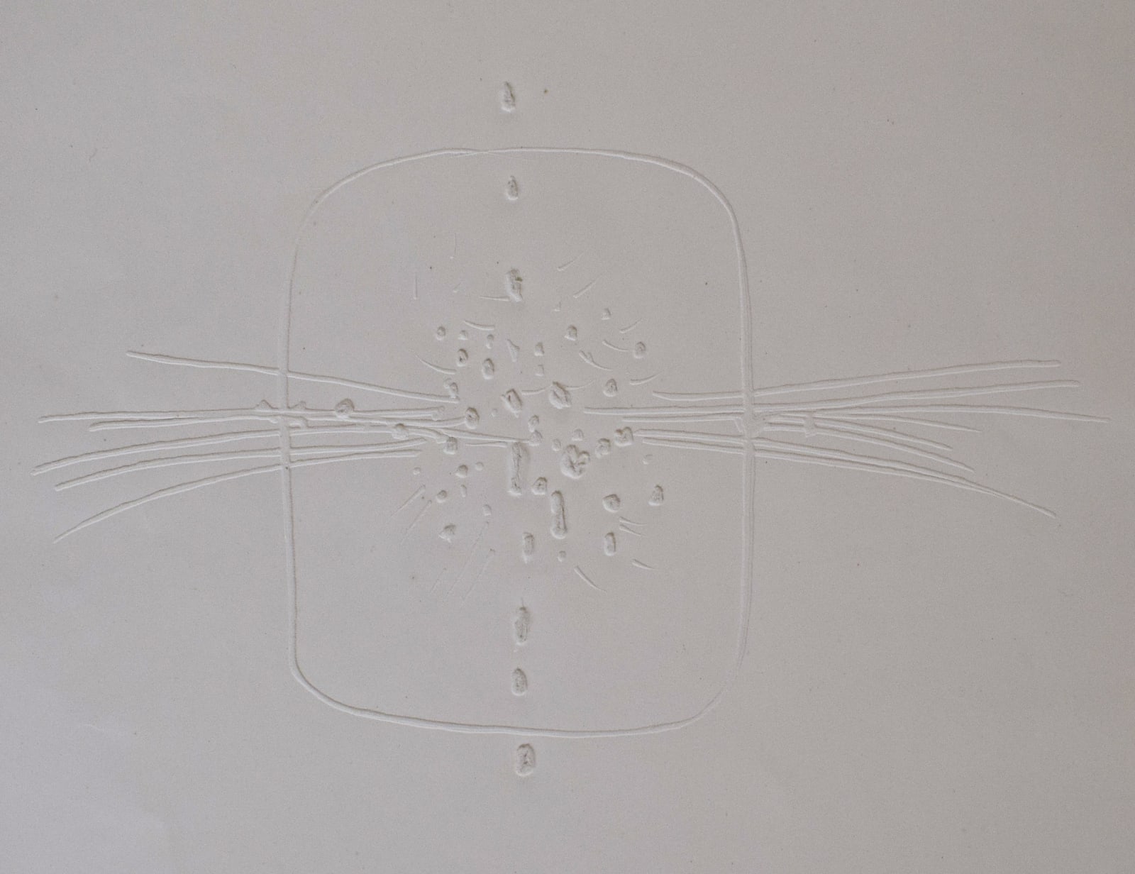 LUCIO FONTANA, Composition I from, Untitled , 1968