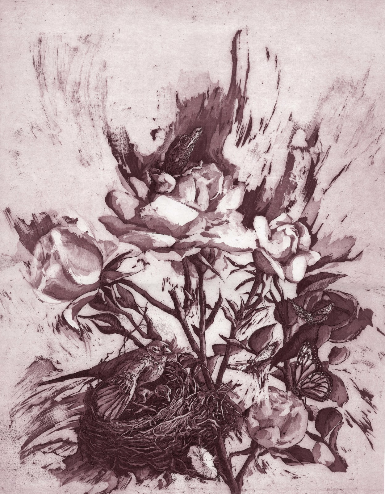 Maite Cascon, Rosa Mystica II, 2023