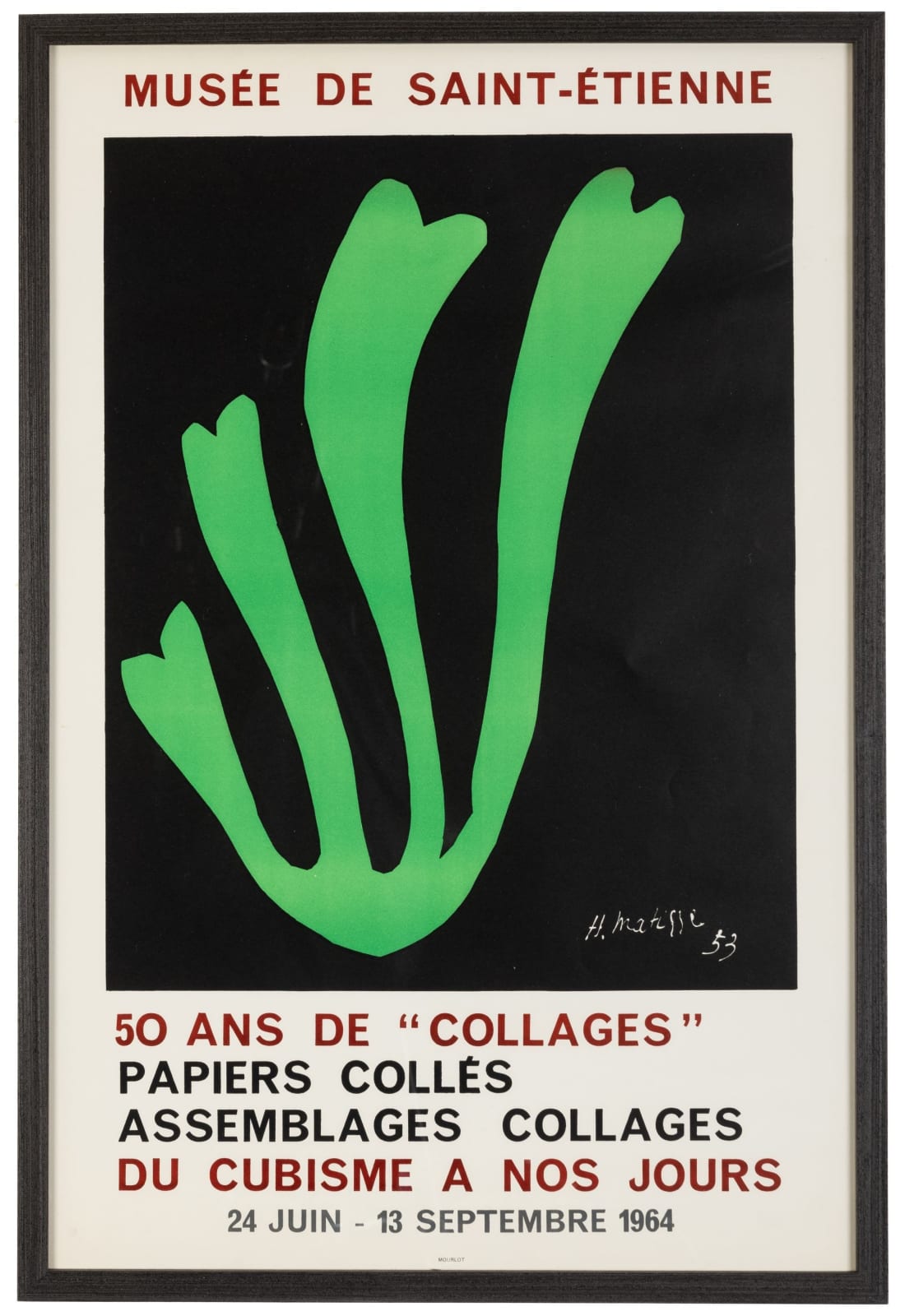 Henri Matisse, Musée de Saint Etienne, Saint Etienne, 1964