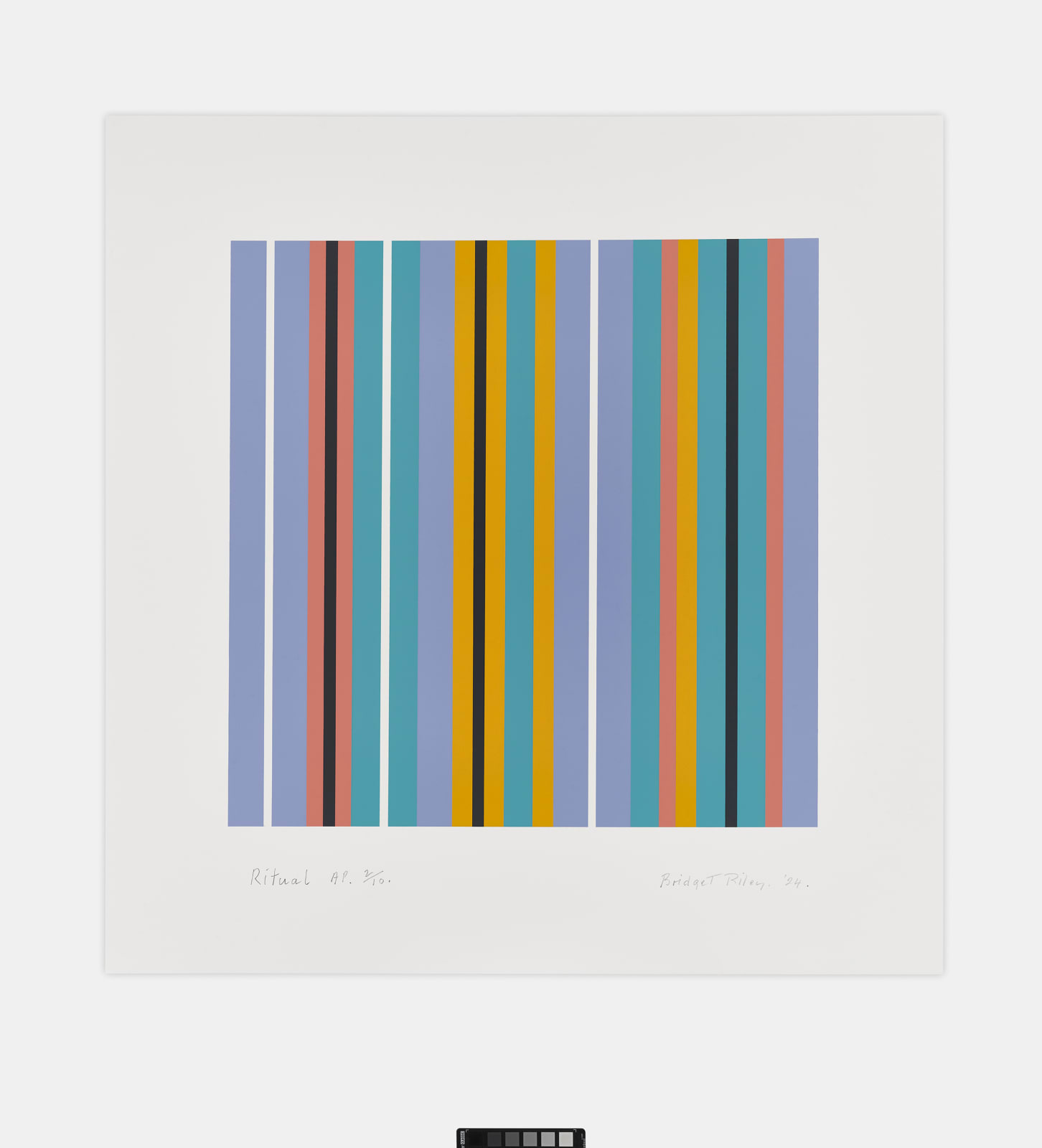 Bridget Riley, Ritual , 2024
