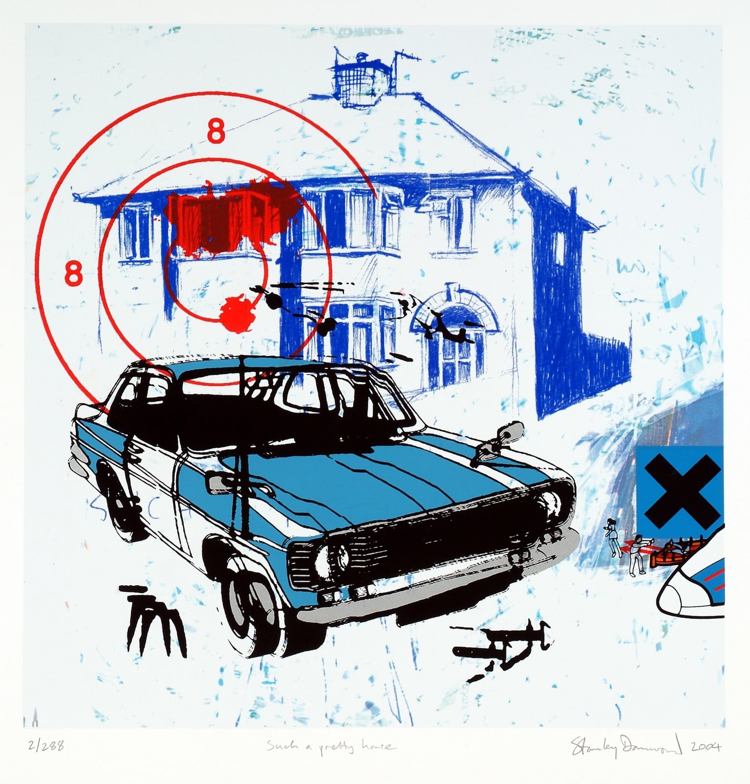 Stanley Donwood, Such A Pretty House, 2004