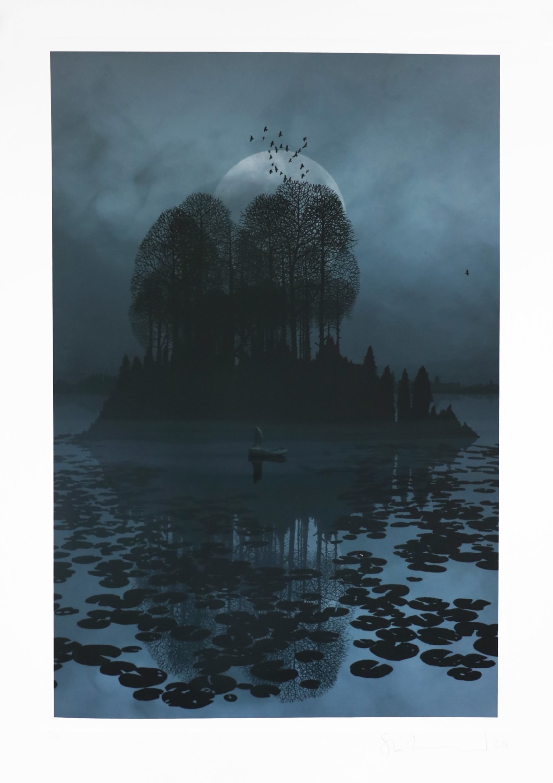 Stanley Donwood, The Hour Of The Ghost, 2024