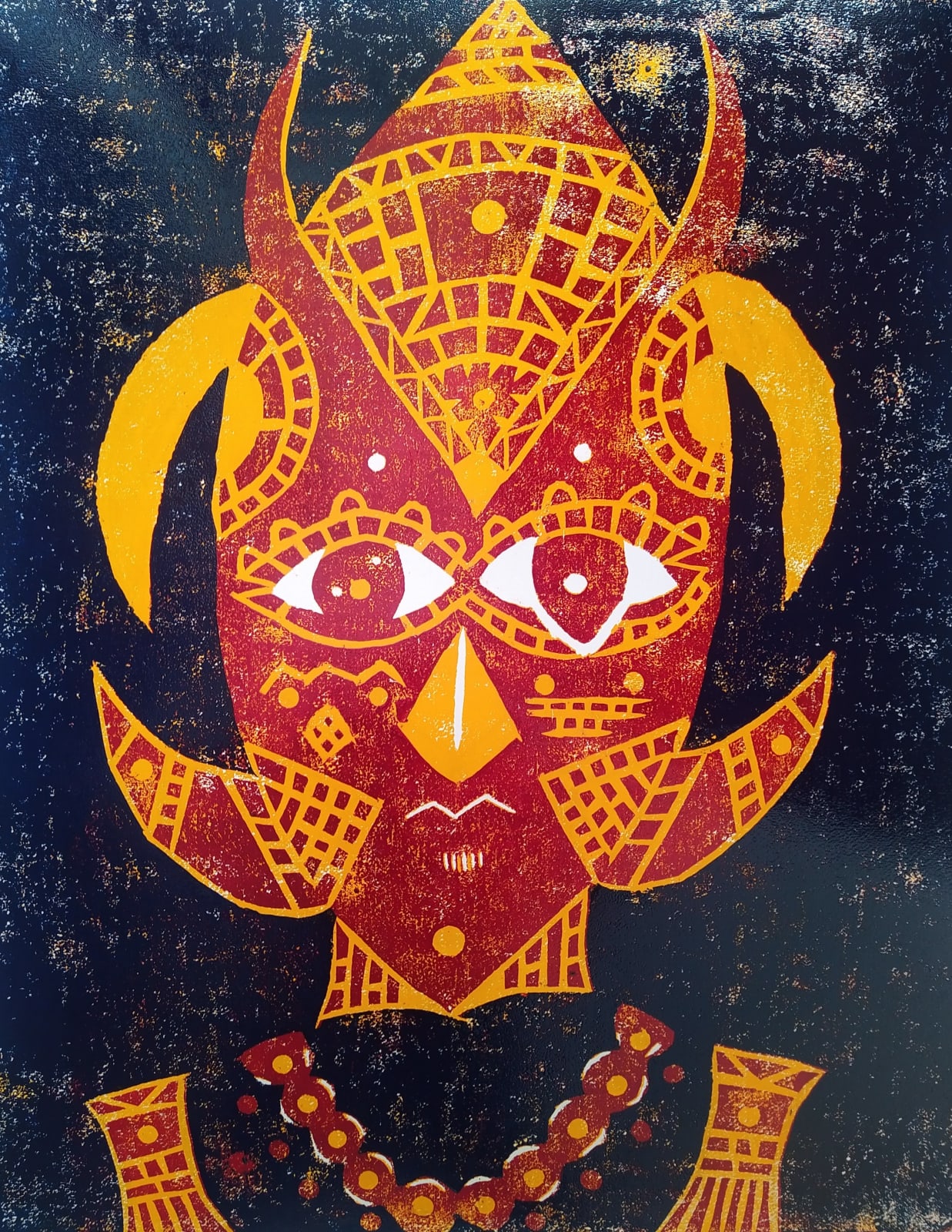 Mbugua Kimani ARE, Mask Series - Incomplete Disguise