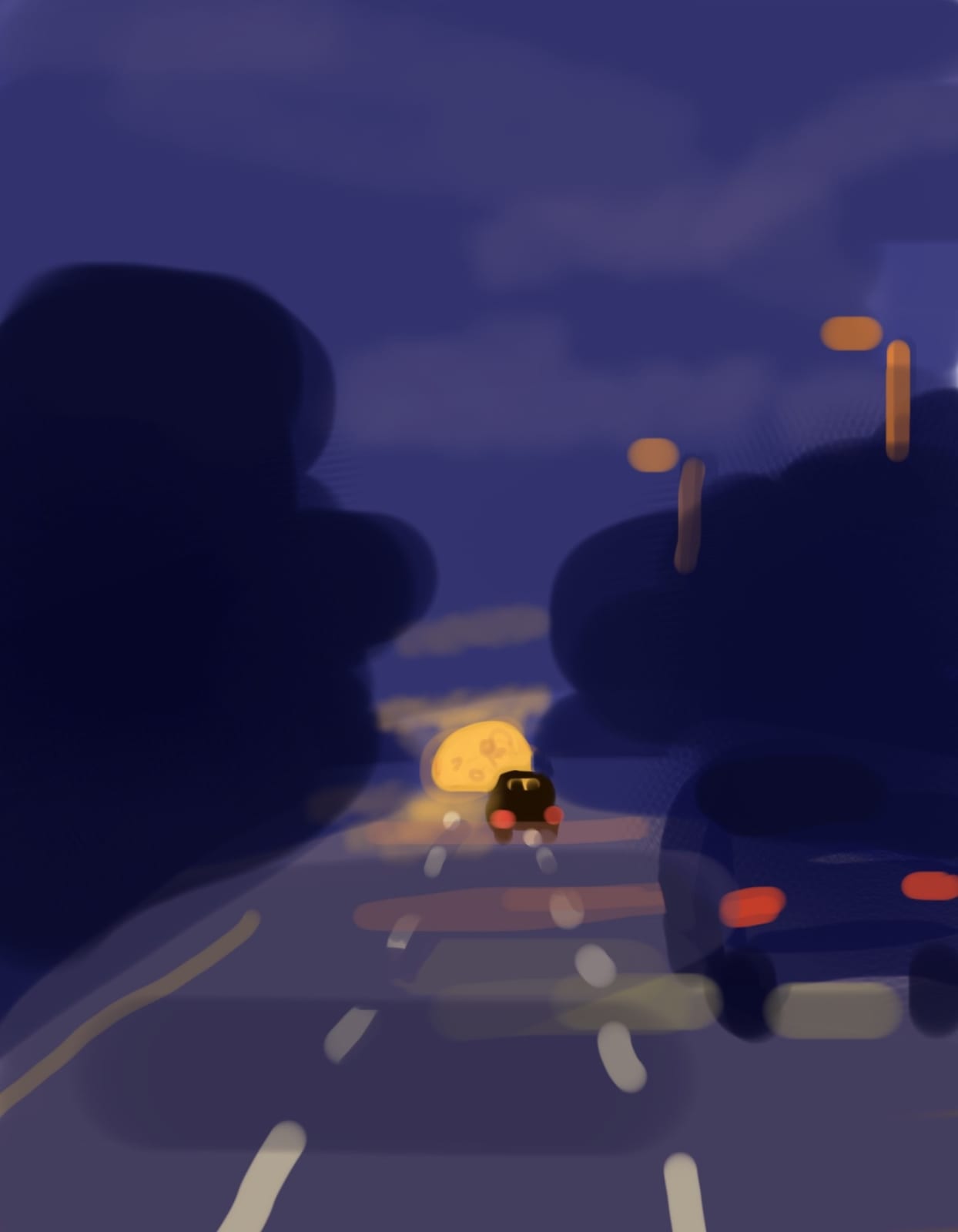 Hilary Doyle, The Moon, 2022