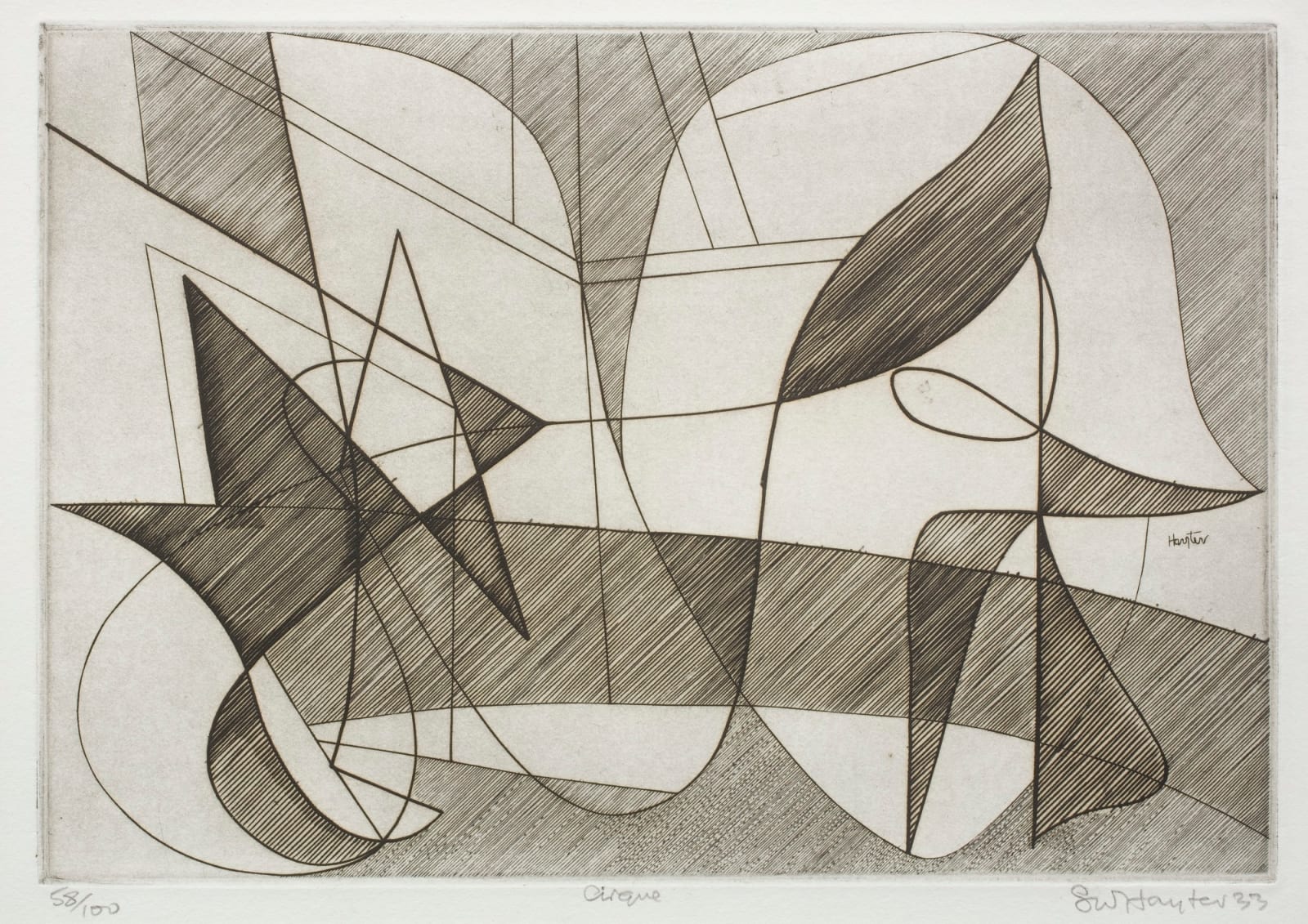 Stanley William Hayter , Cirque, 1933