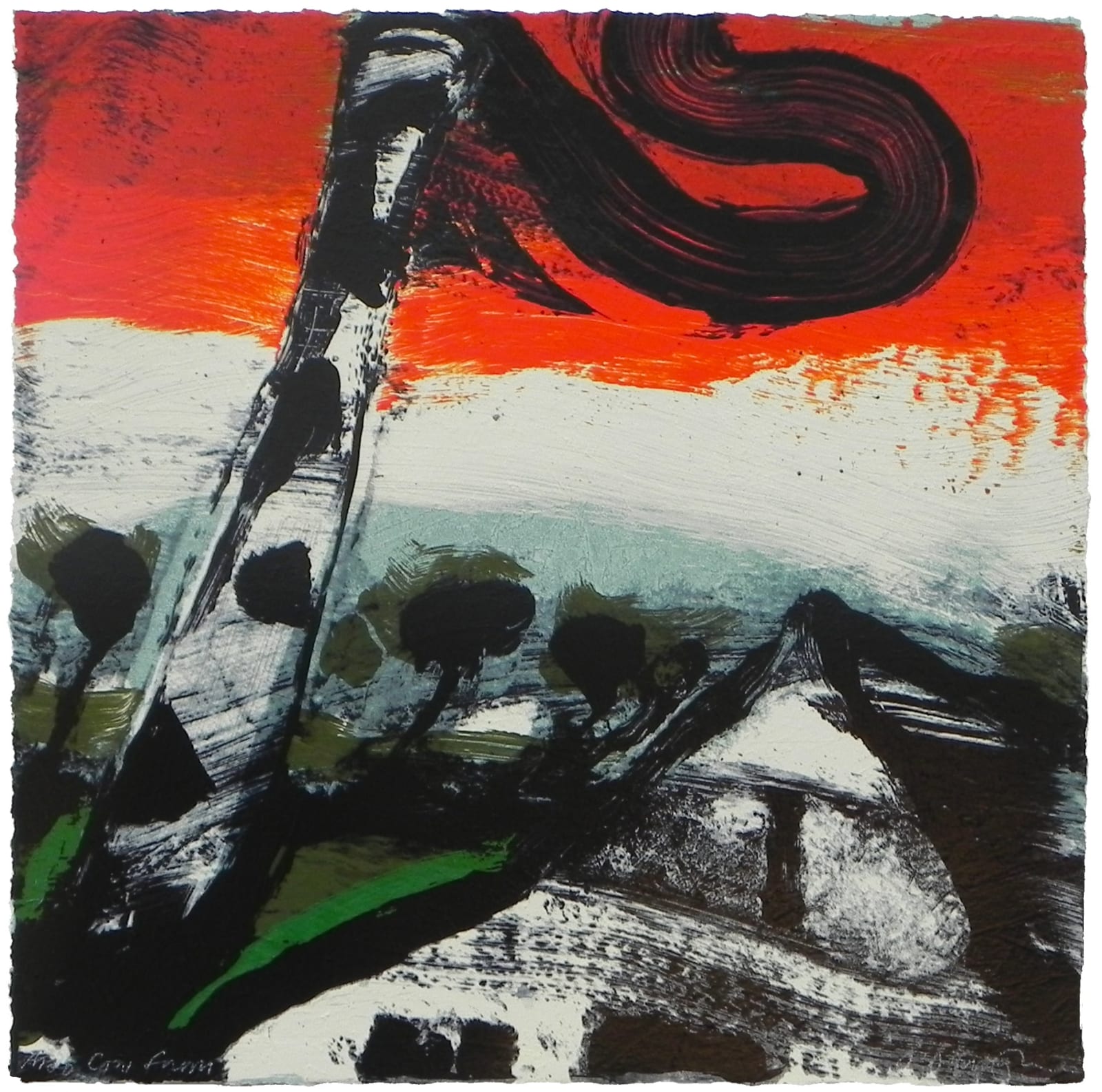 Hughie O'Donoghue RA, Moo Cow Farm, 2012