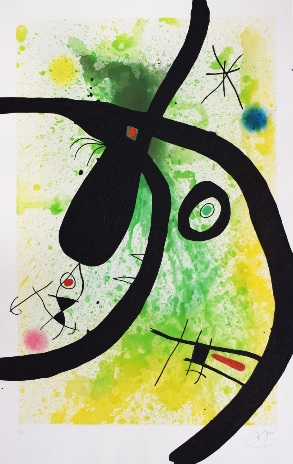 JOAN MIRÓ, The Octopus Hunter | Le Chasseur de Pieuvres, 1969