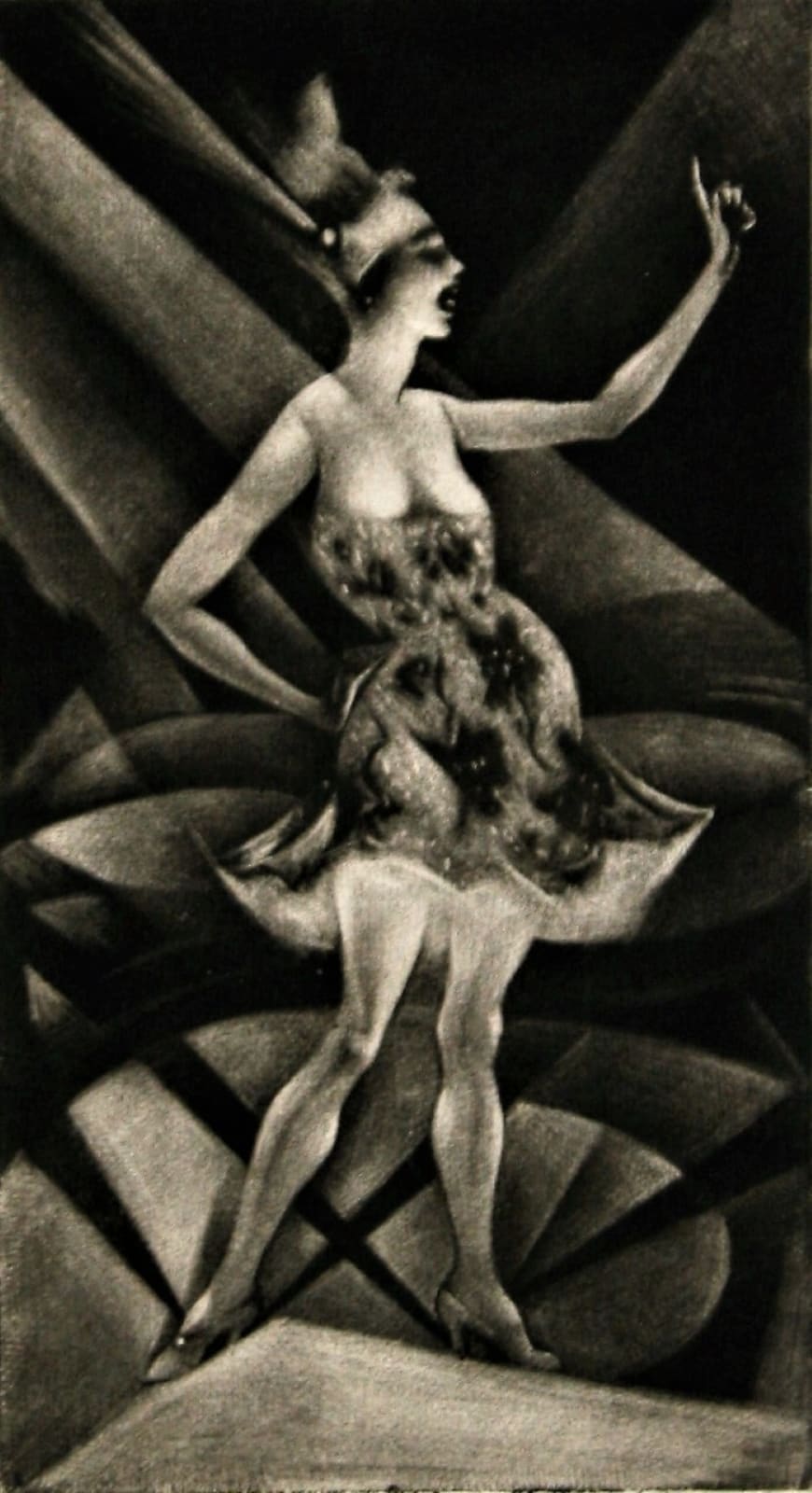 Christopher Richard Wynne Nevinson, A.R.A, On the Roof Garden, 1919