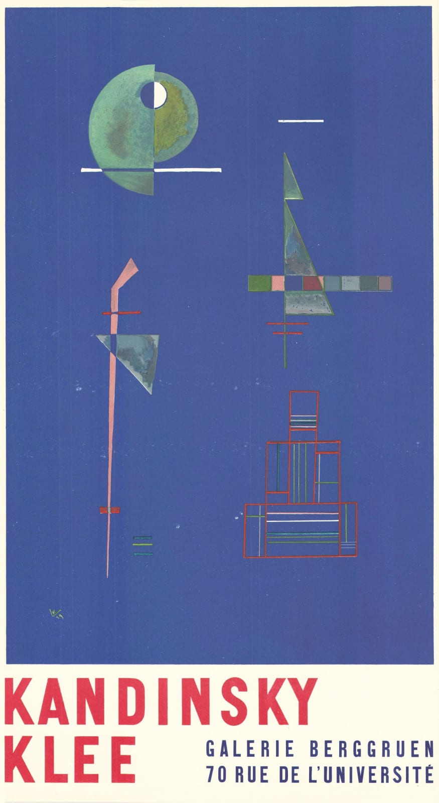 Wassily Kandinsky, Galerie Berggruen, Paris, 1959