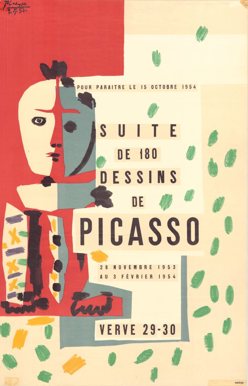 Pablo Picasso, Verve 29-30; Suite de 180 Dessins de Picasso , 1954