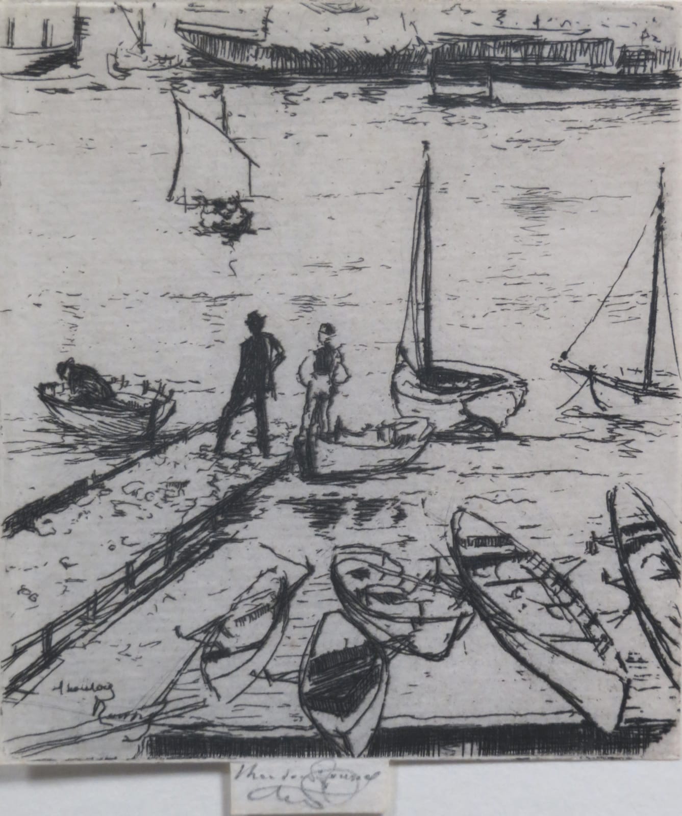 Theodore Roussel, Pleasure Boats, Chelsea, c1888