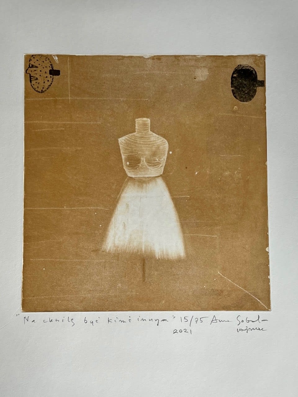 Ania Sobol-Wejman, For a moment, to be someone else, 2021