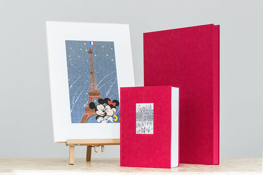 Peter Blake, Peter Blake’s original ink-jet print ‘Shooting Stars’ accompanying the artist’s book ‘Paris Escapades’ by Peter Blake, 2011
