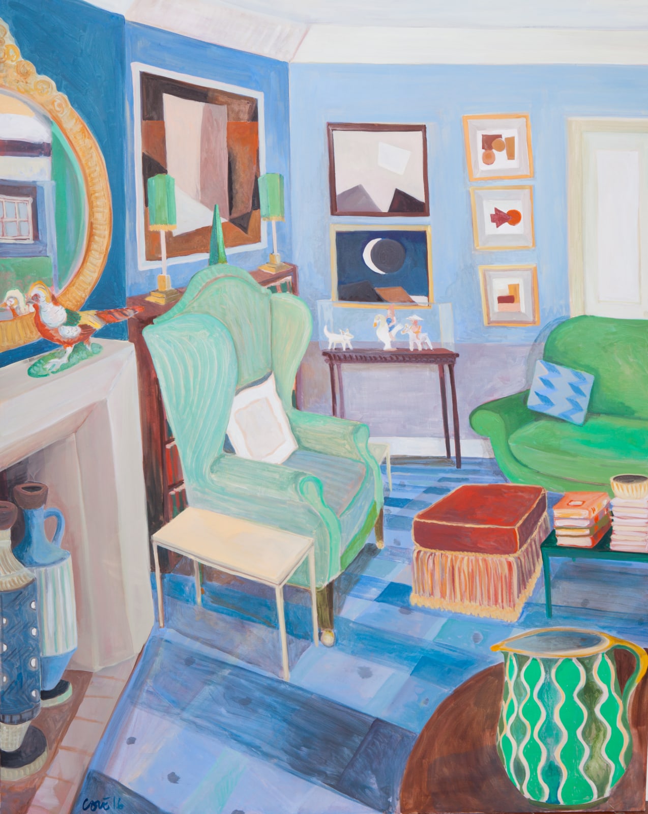 Lottie Cole, Interior with Peter Haigh