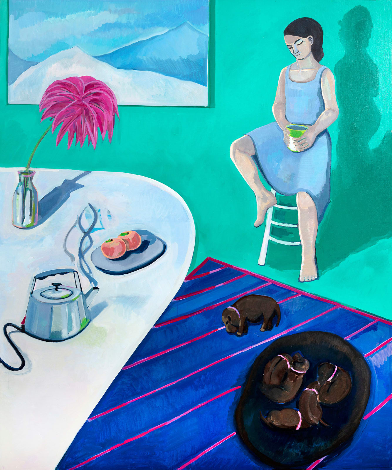 Nancy Cadogan, Looking On, 2019