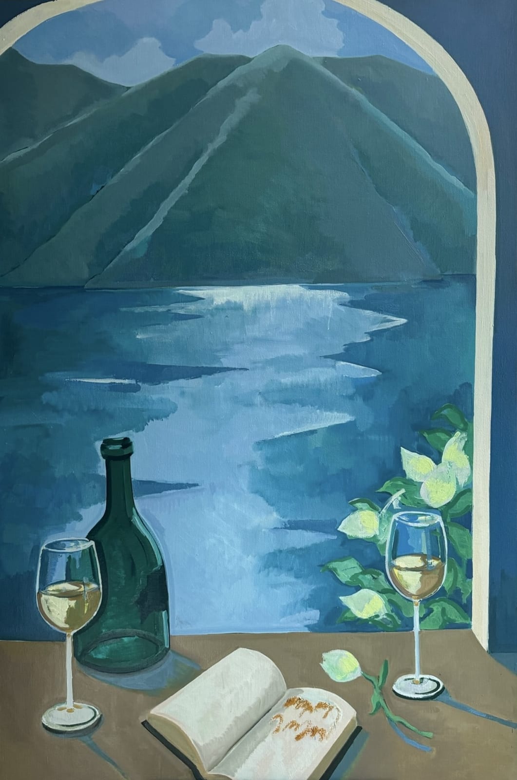 Nancy Cadogan, Drops of God, 2024