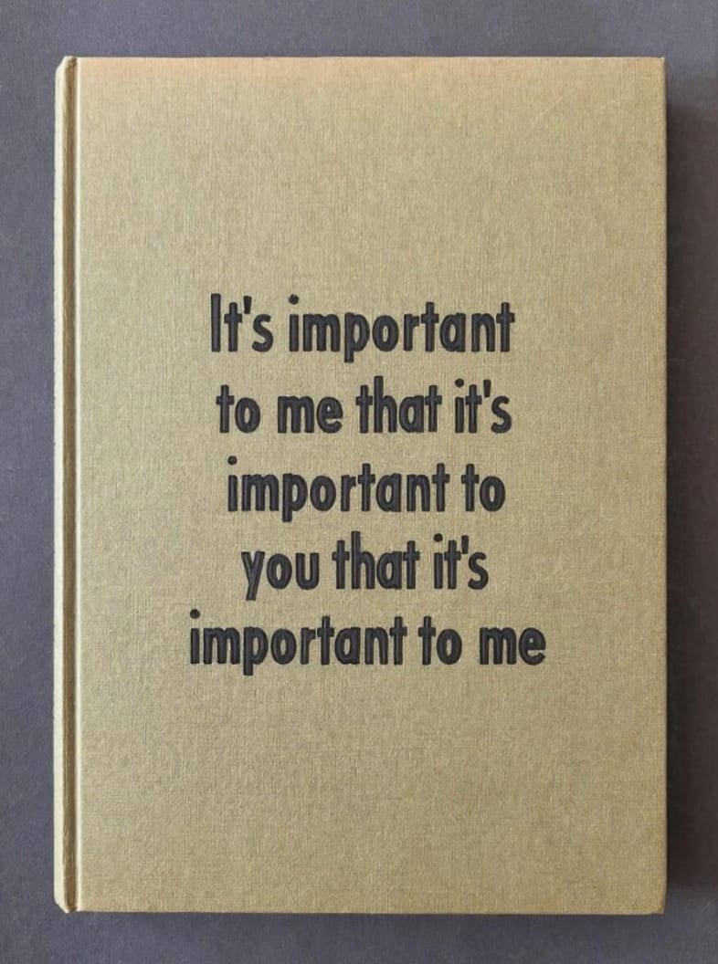 Johan Deckmann, It's Important, 2025