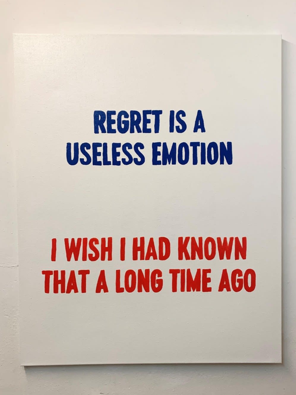 Johan Deckmann, Regret