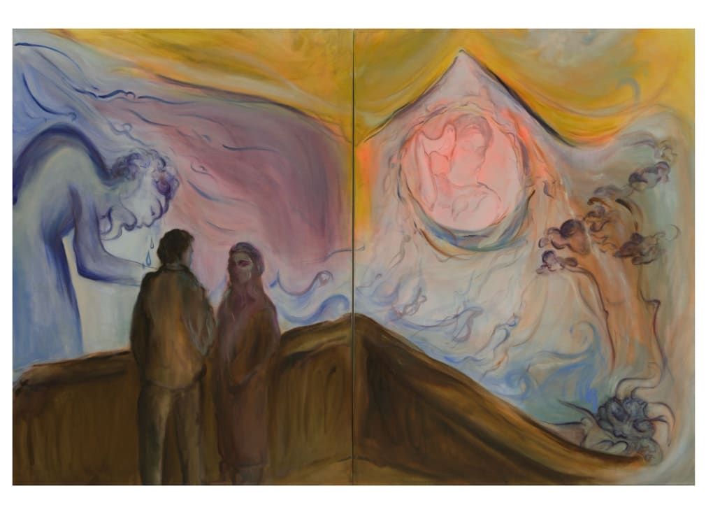 Harriet Gillett, Requim (after Ofili), 2024