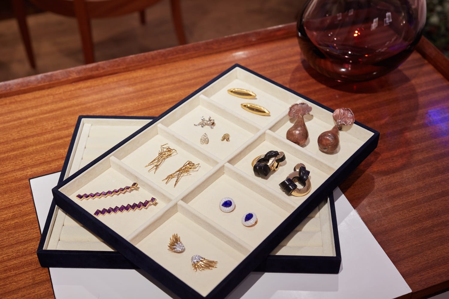 Cora Sheibani, Almond Earrings