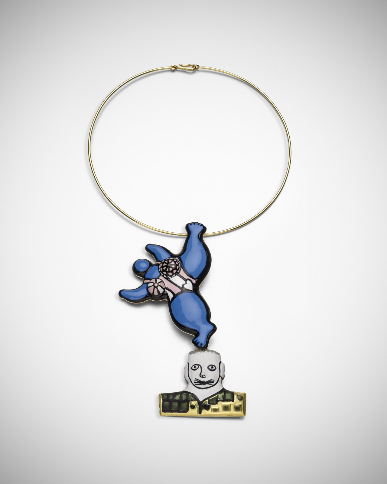 Niki de Saint Phalle, Nana Brooch & Necklace, 1975/2013