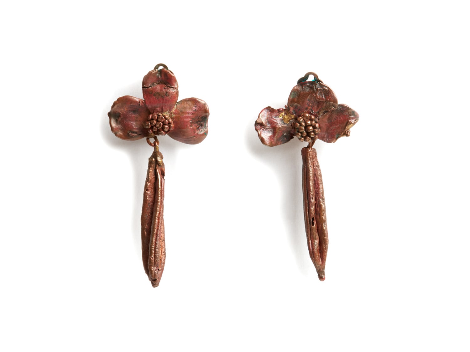 Claude Lalanne, Hanging Stalk Earrings, 2010