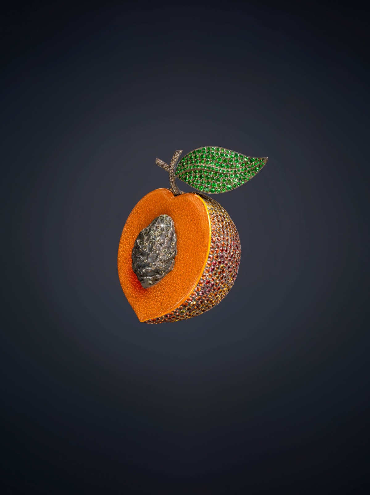 Luz Camino, Peach Brooch