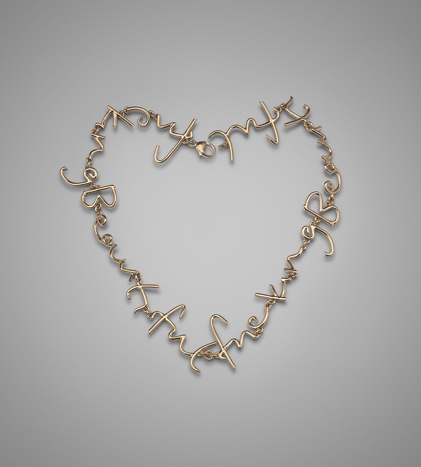 Tim Noble and Sue Webster, Fucking Beautiful Necklace, Small, 2014