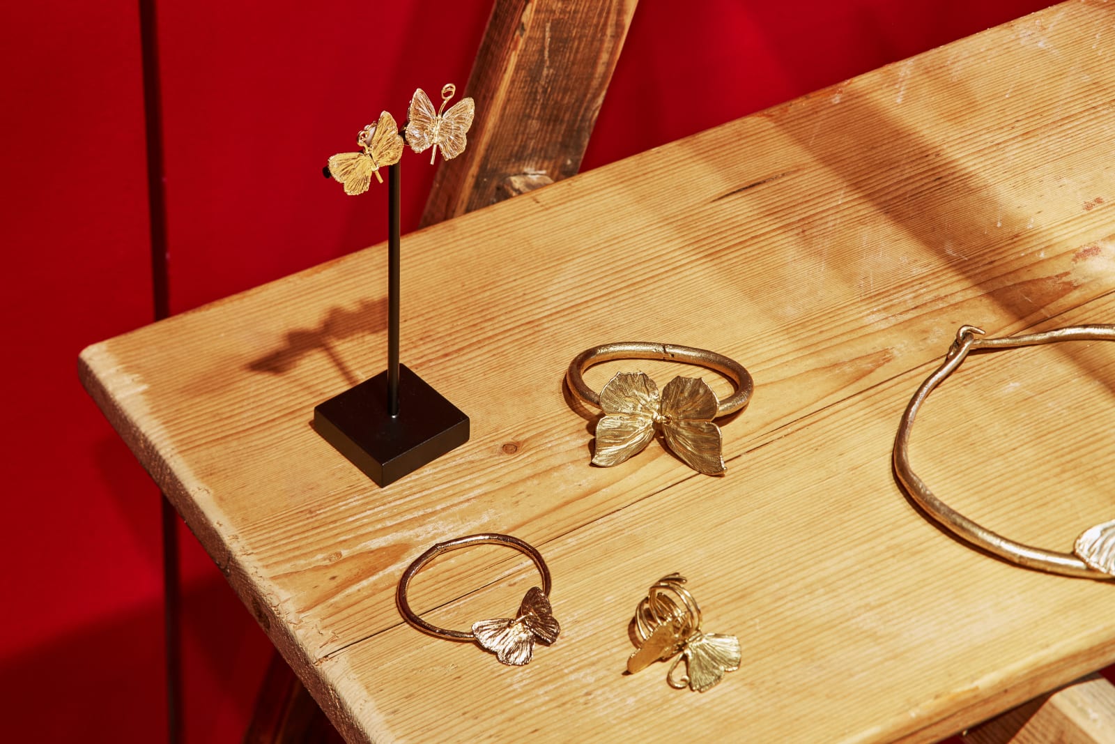 Claude Lalanne, Petit Papillon Earrings, 2016