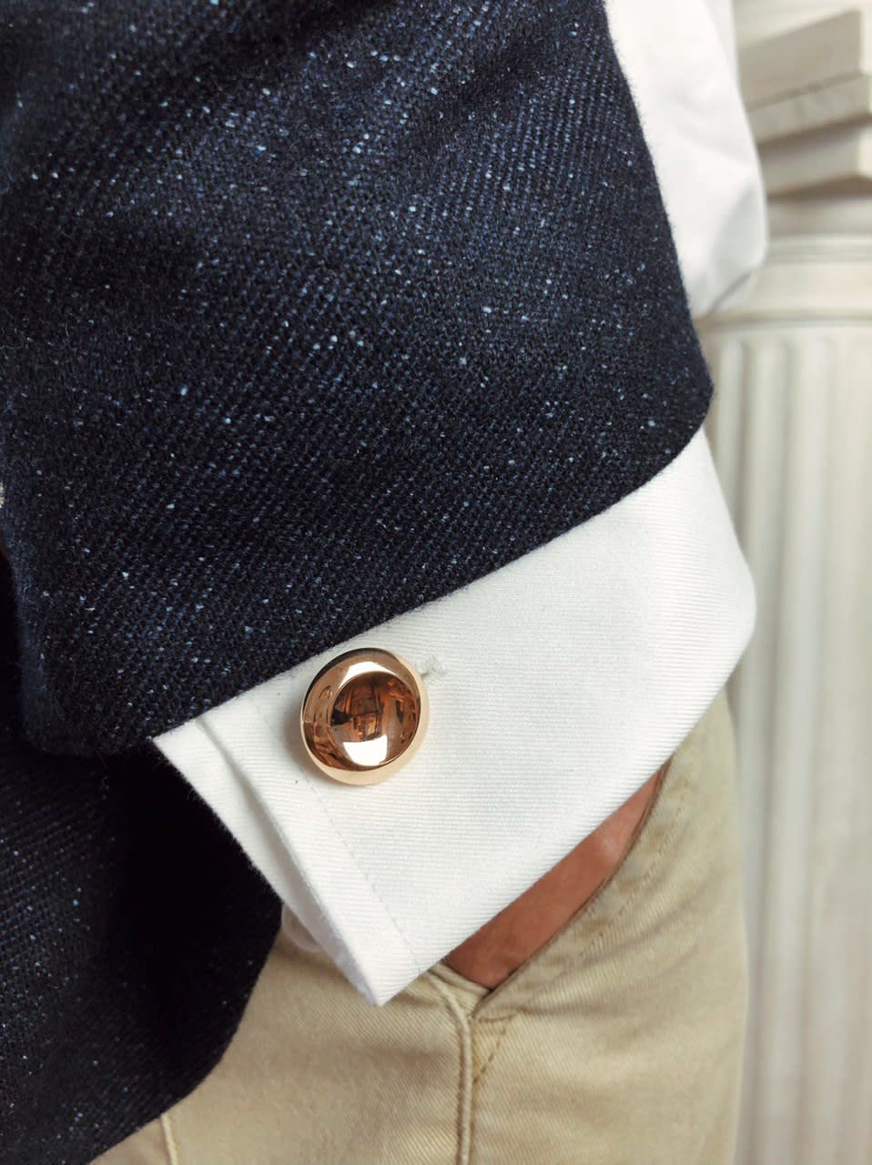 Anish Kapoor, Water Cufflinks, Form I, 2013